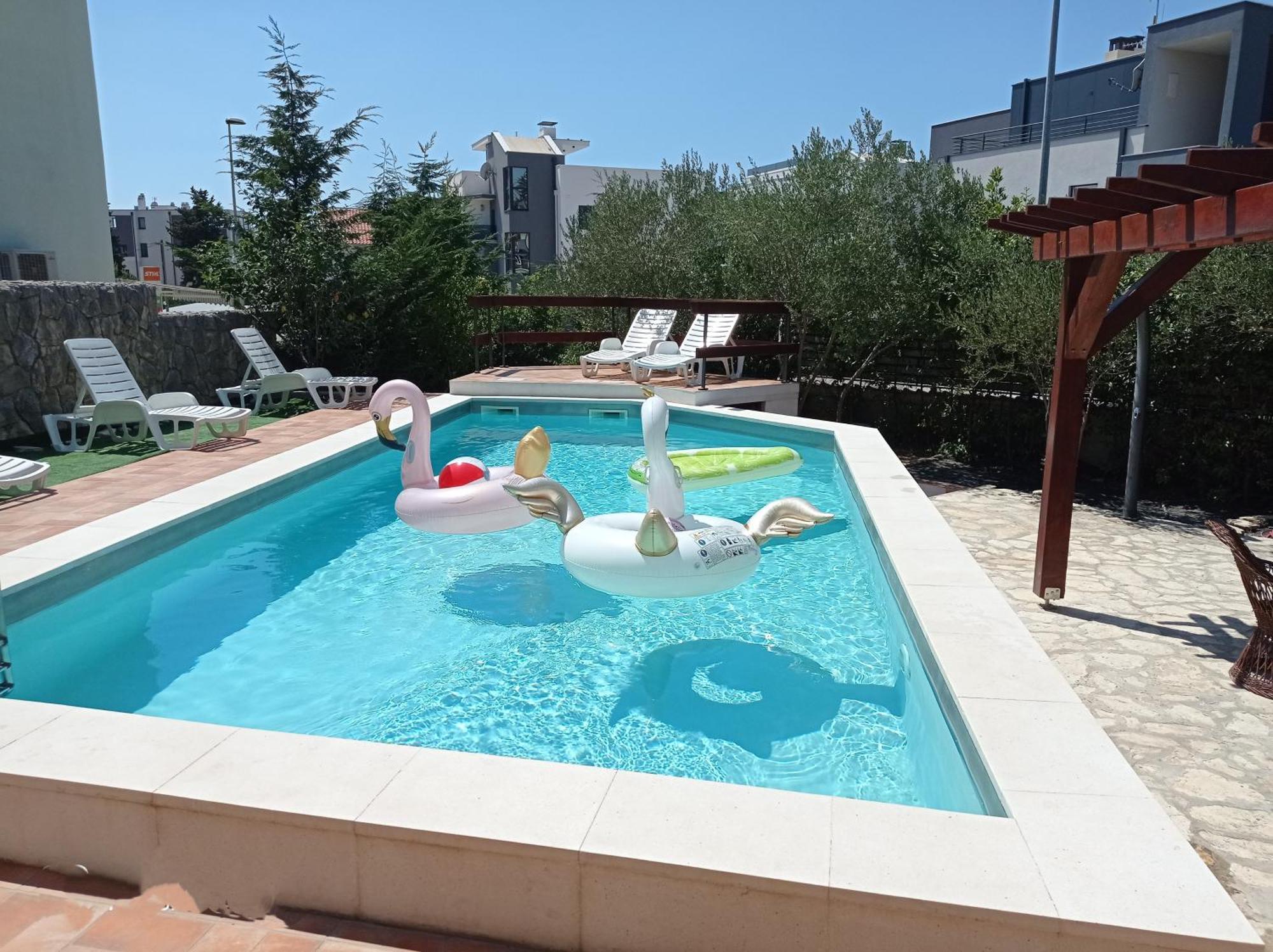 Villa Niko With Private Swimming Pool Zadar Exterior photo